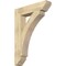 Ekena Millwork Thorton Slat Rough Sawn Bracket, Douglas Fir, 6"W x 30"D x 42"H BKT06X30X42THR06RDF - alternate 1